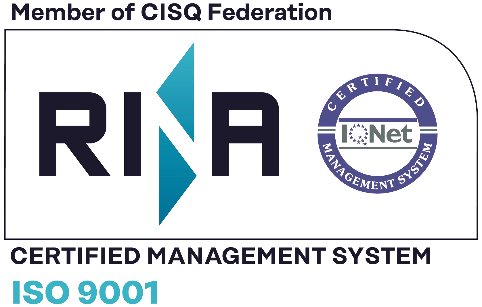 ISO 9001 RINA Certified